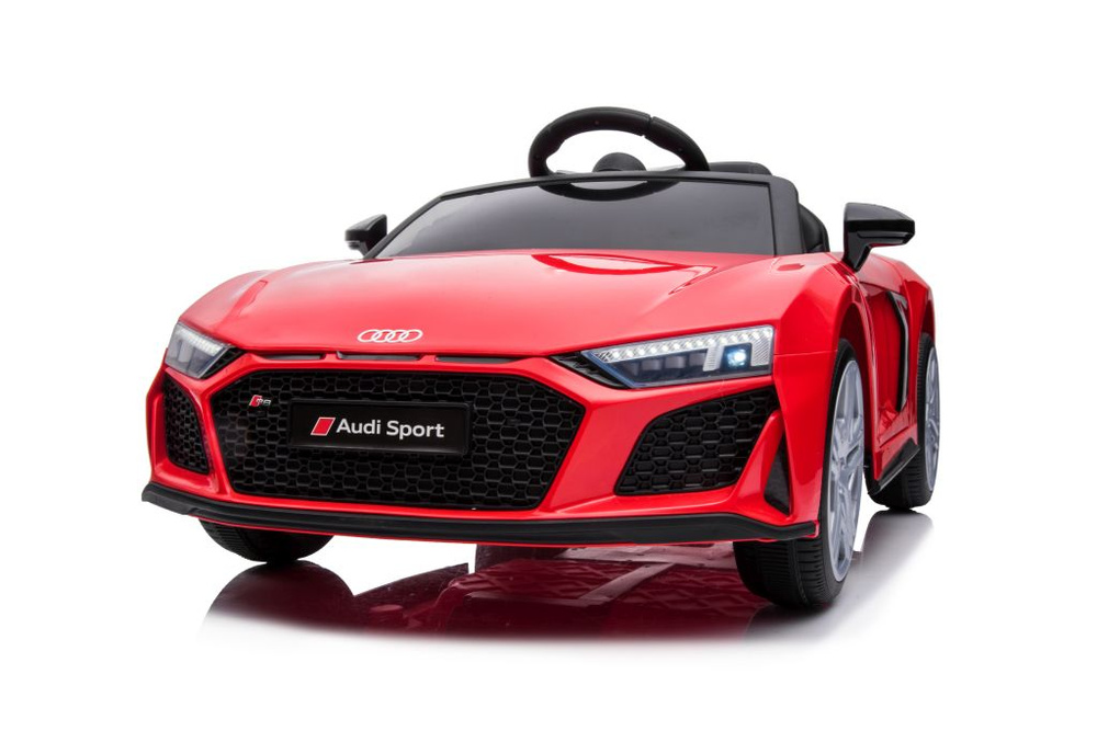 Elektrinis automobilis vaikams audi r8 raudonas