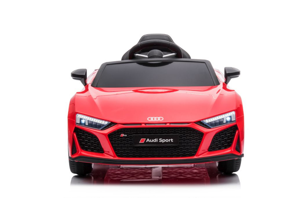 Elektrinis automobilis vaikams audi r8 raudonas