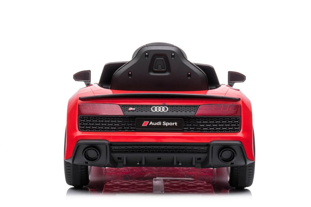 Elektrinis automobilis vaikams audi r8 raudonas