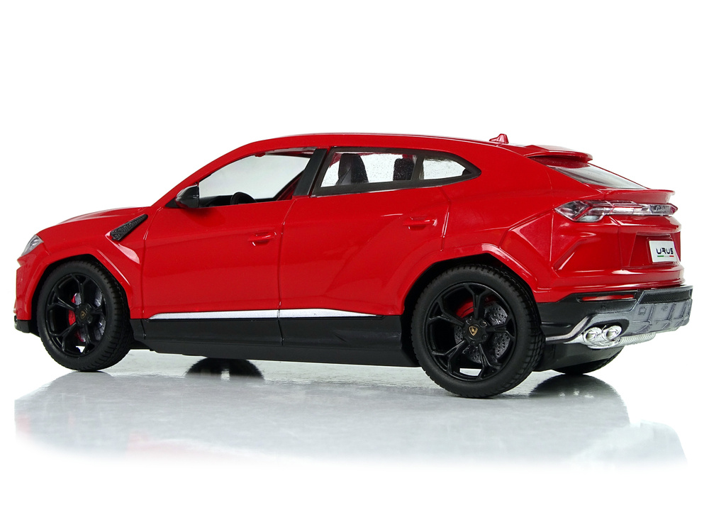 Radijo bangomis valdomas lamborghini urus 1:24 raudonas