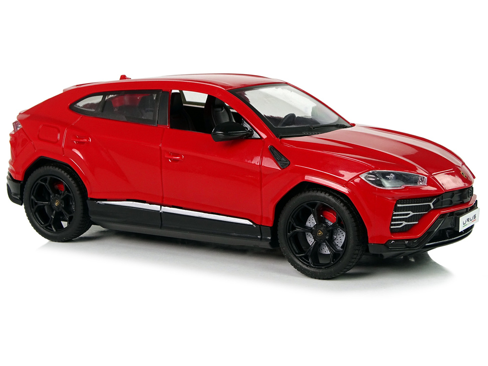 Radijo bangomis valdomas lamborghini urus 1:24 raudonas
