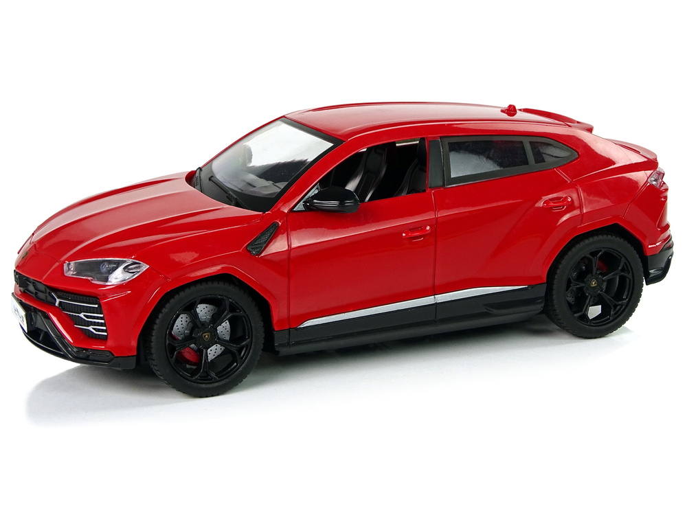 Radijo bangomis valdomas lamborghini urus 1:24 raudonas