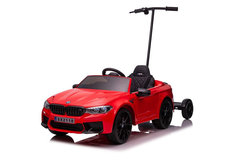 Elektromobilis vaikams lean cars bmw m5, raudonas