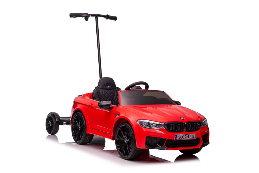 Elektromobilis vaikams lean cars bmw m5, raudonas