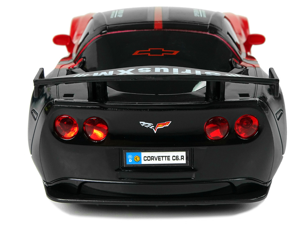 Nuotoliniu būdu valdomas sportinis automobilis corvette c6.r, 2.4 g, 1:24, raudonas