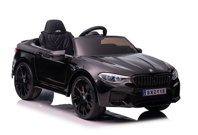 Vienvietis elektromobilis vaikams bmw m5 drift, juodas