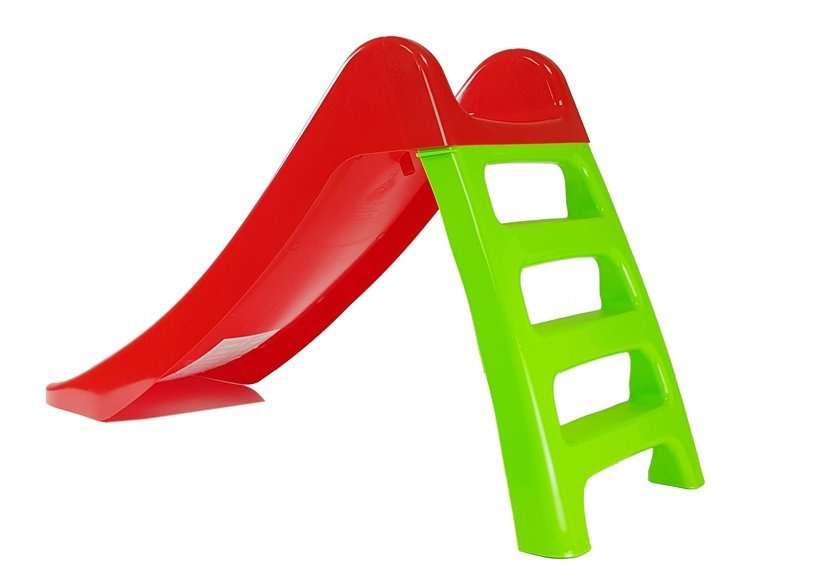 Spalvinga sodo čiuožykla vaikams 67 cm