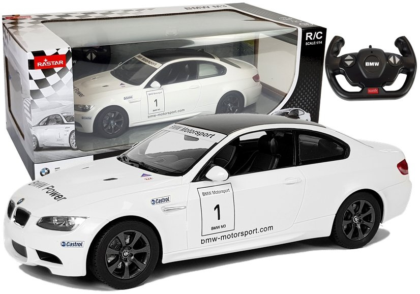 Nuotoliniu būdu valdomas bmw m 3 1:14 - rastar
