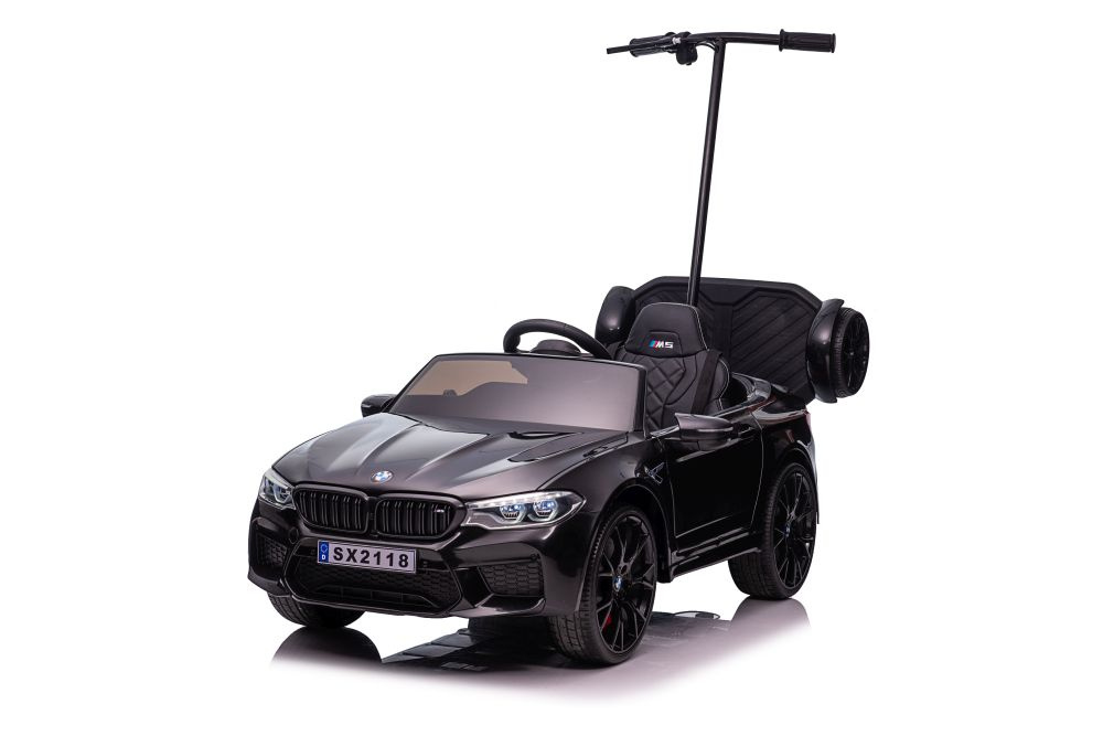 Elektromobilis vaikams lean cars bmw m5, juodas