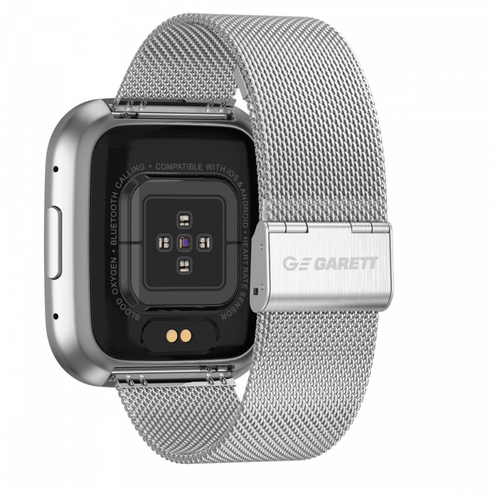 Išmanusis laikrodis garett grc style silver steel