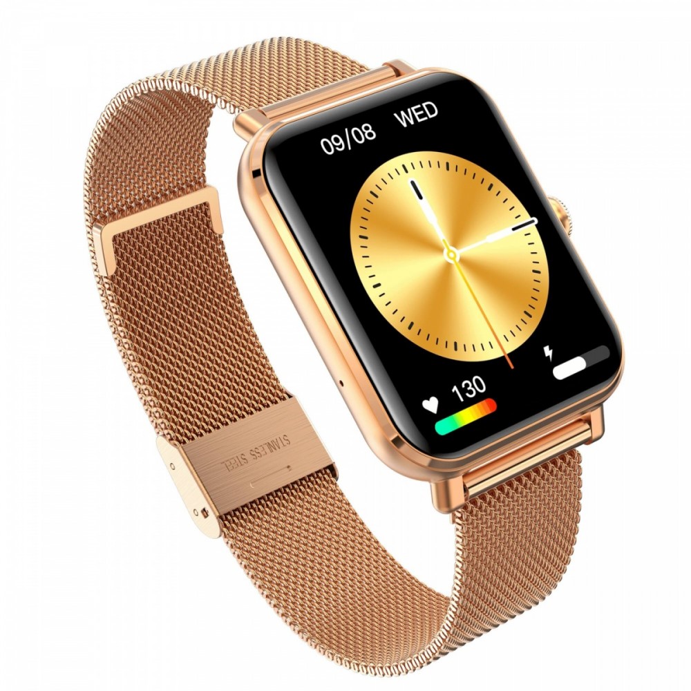 Išmanusis laikrodis garett grc classic gold steel