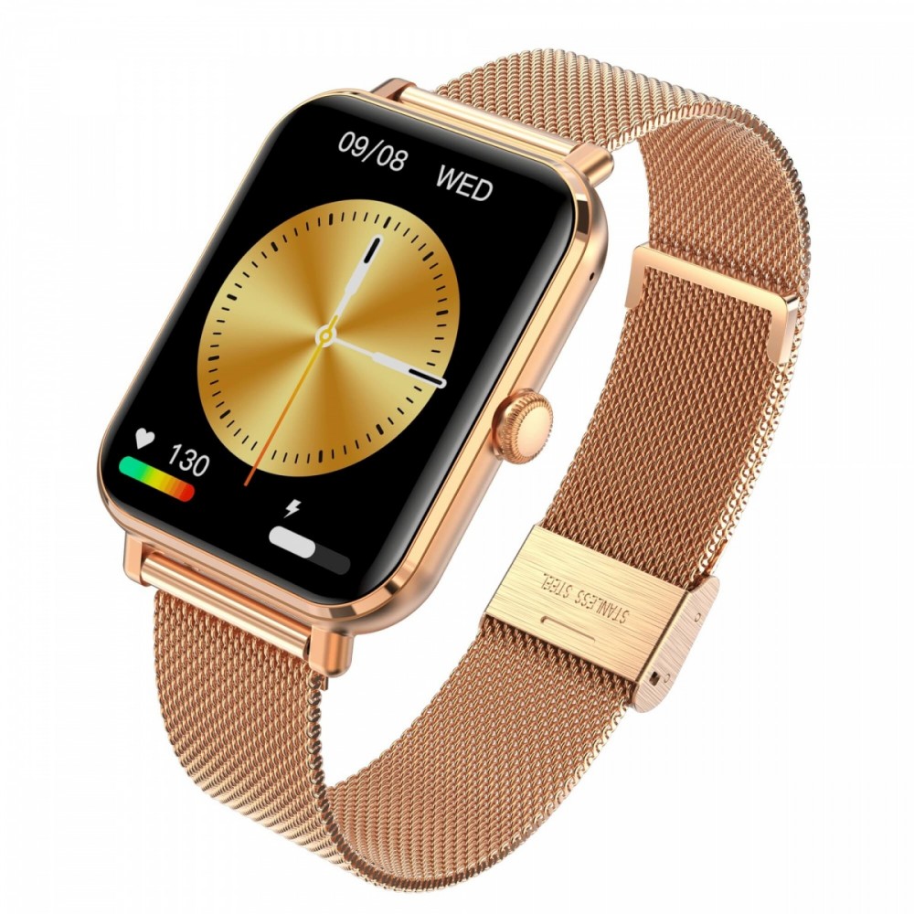 Išmanusis laikrodis garett grc classic gold steel