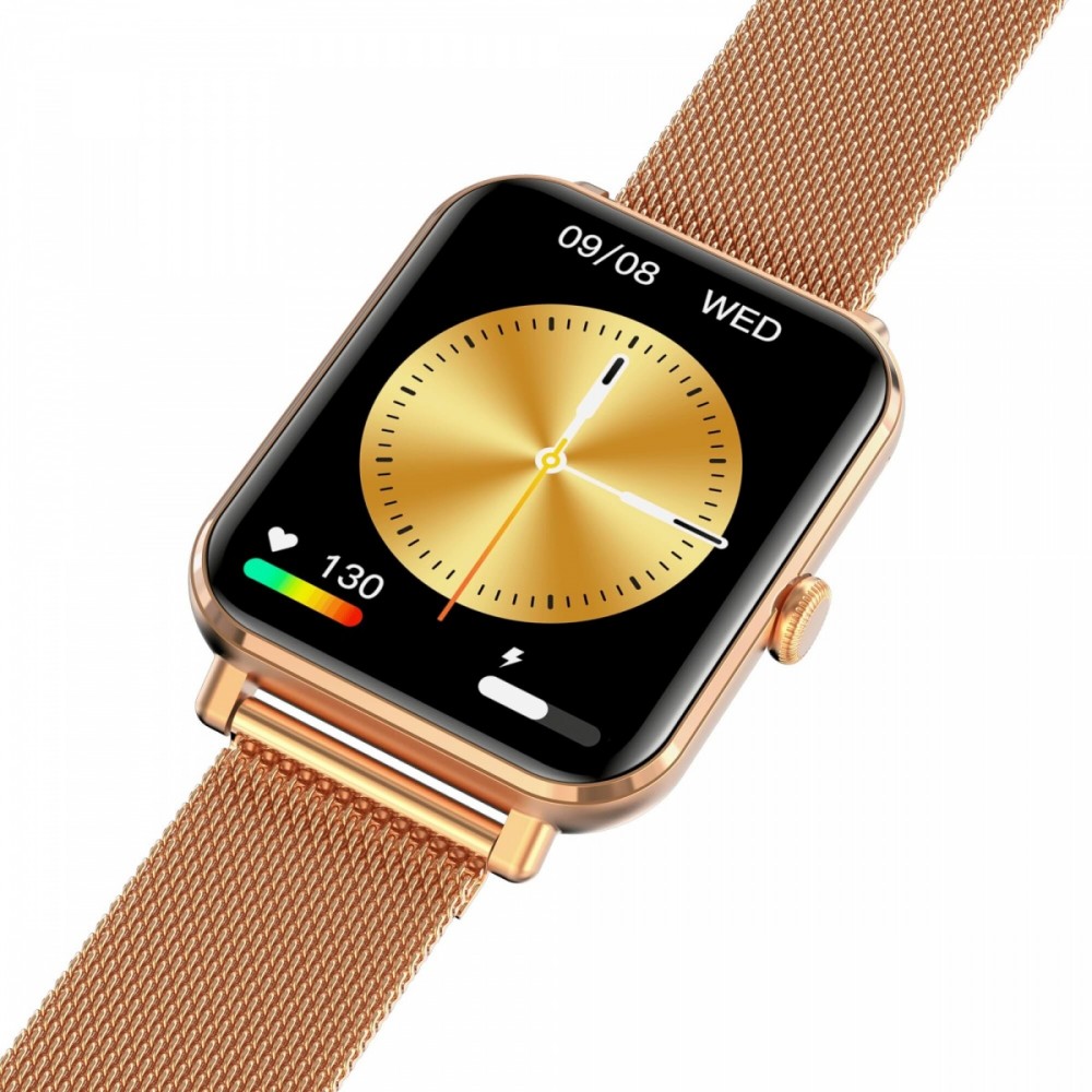 Išmanusis laikrodis garett grc classic gold steel