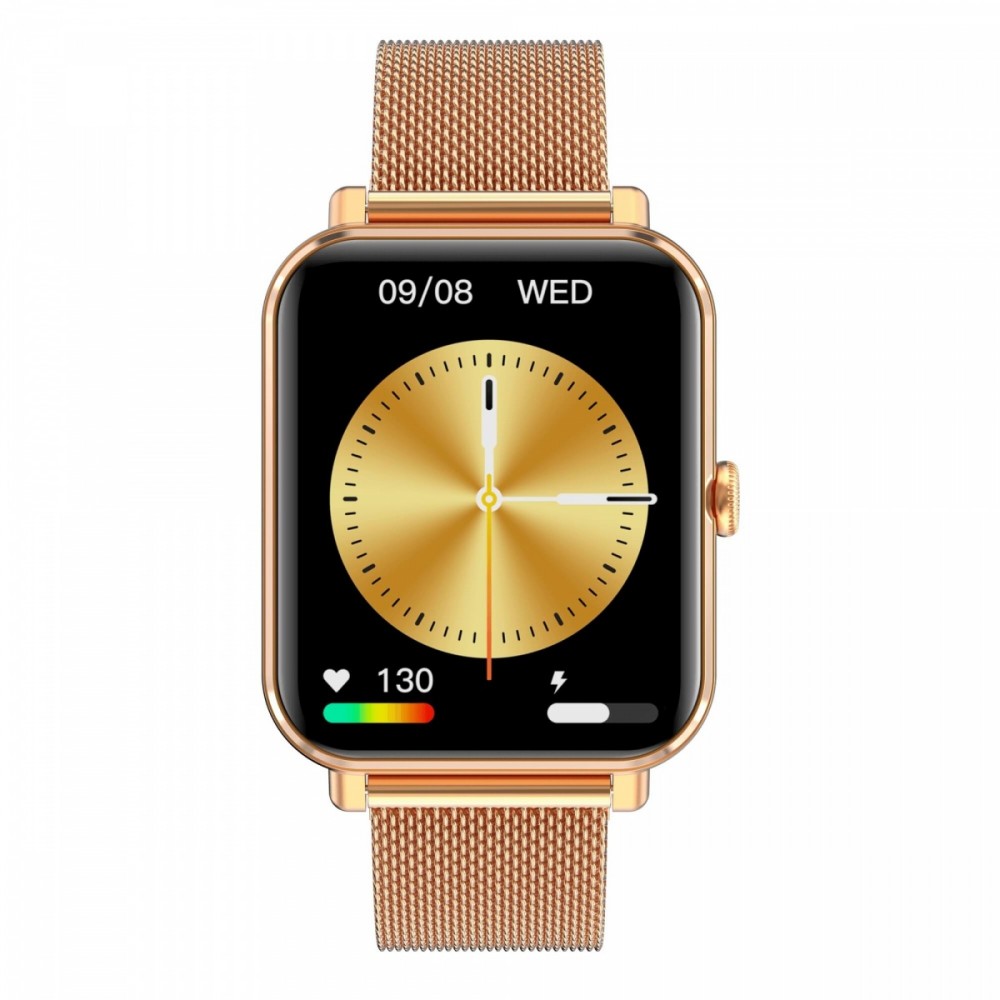 Išmanusis laikrodis garett grc classic gold steel
