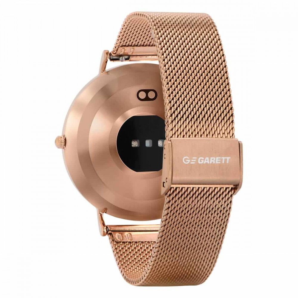 Išmanusis laikrodis garett verona gold steel