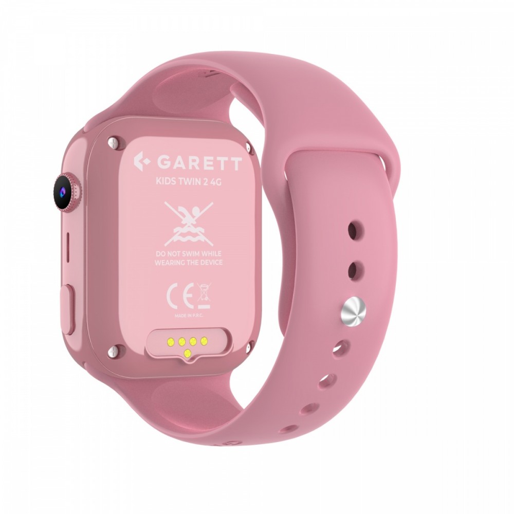 Išmanusis laikrodis garett kids twin 2 4g pink