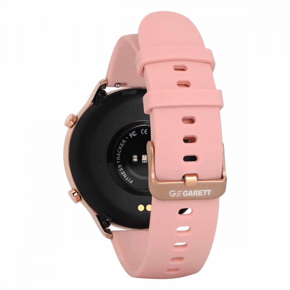 Išmanusis laikrodis garett veronica gold/pink