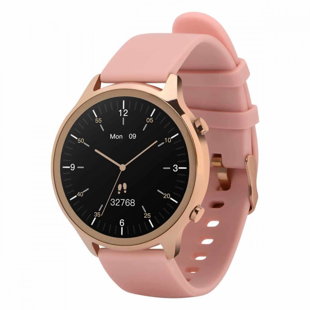 Išmanusis laikrodis garett veronica gold/pink