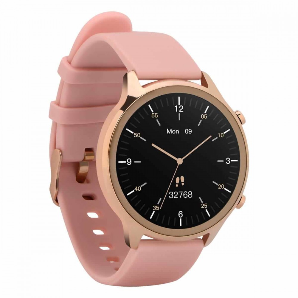 Išmanusis laikrodis garett veronica gold/pink