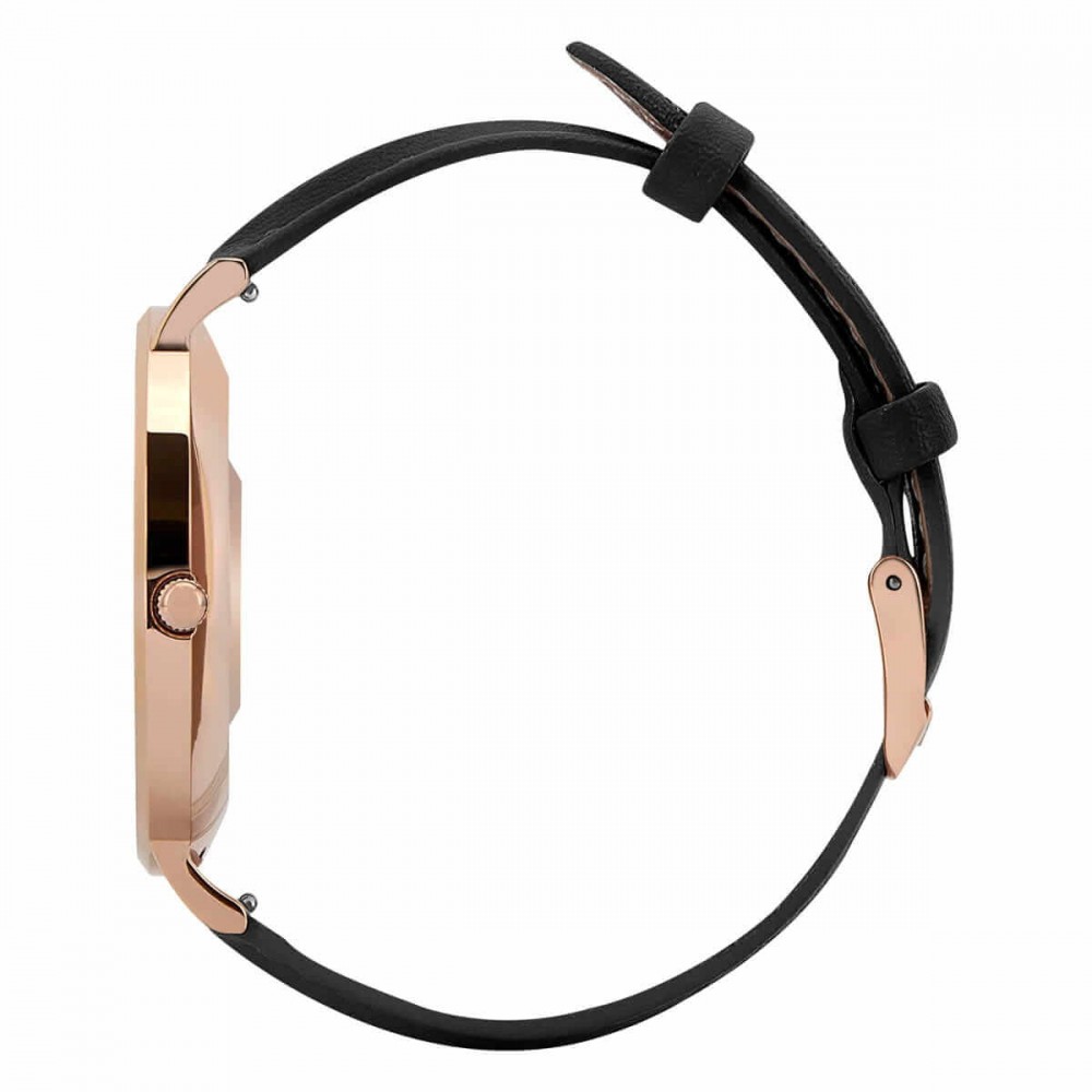 Išmanusis laikrodis garett verona gold/black leather