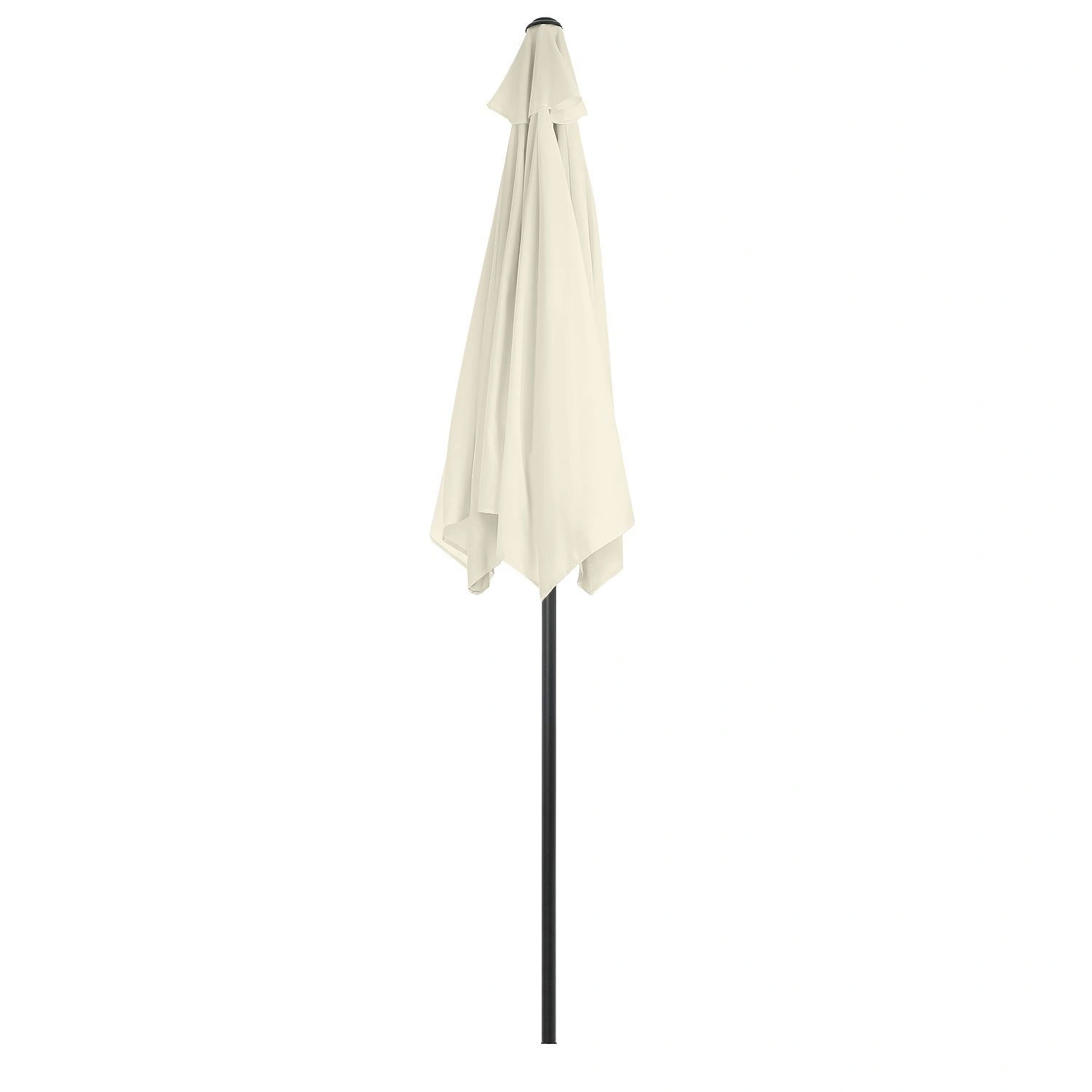 Reguliuojamas sodo skėtis 210 cm smėlio spalvos