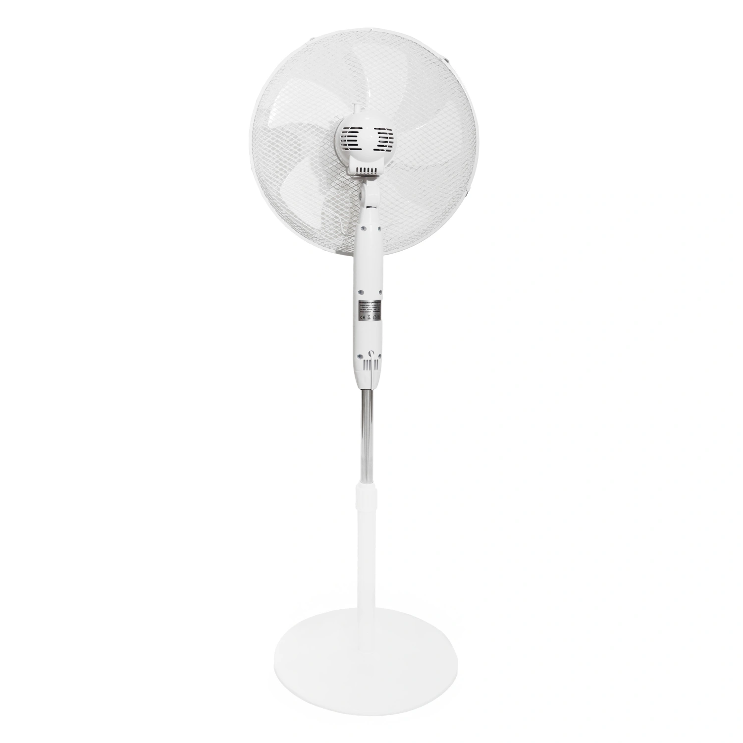 Baltas stovimas ventiliatorius 45w