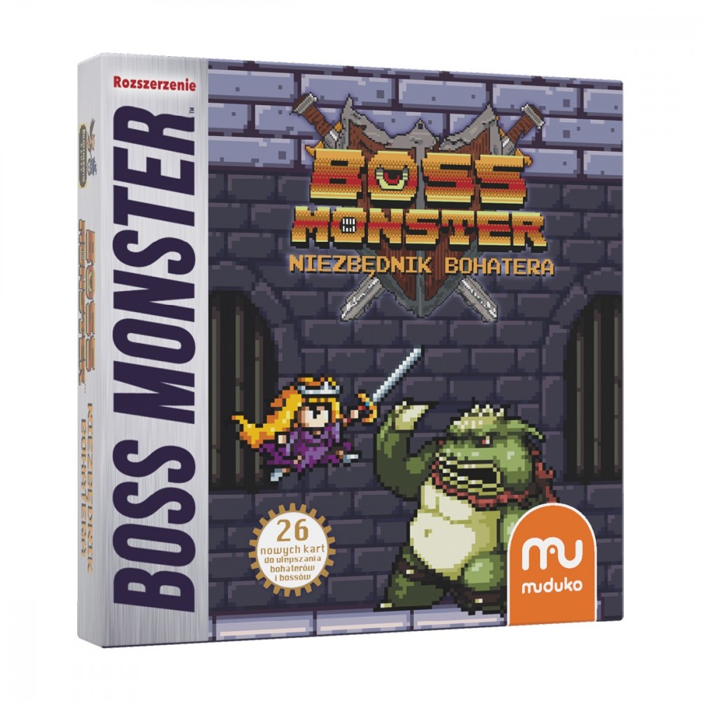 Kortų žaidimas trefl joker line: boss monster hero's essentials