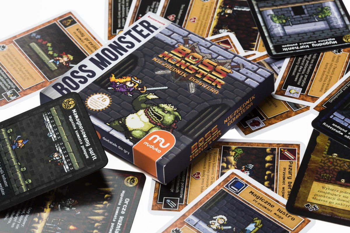 Kortų žaidimas trefl joker line: boss monster hero's essentials