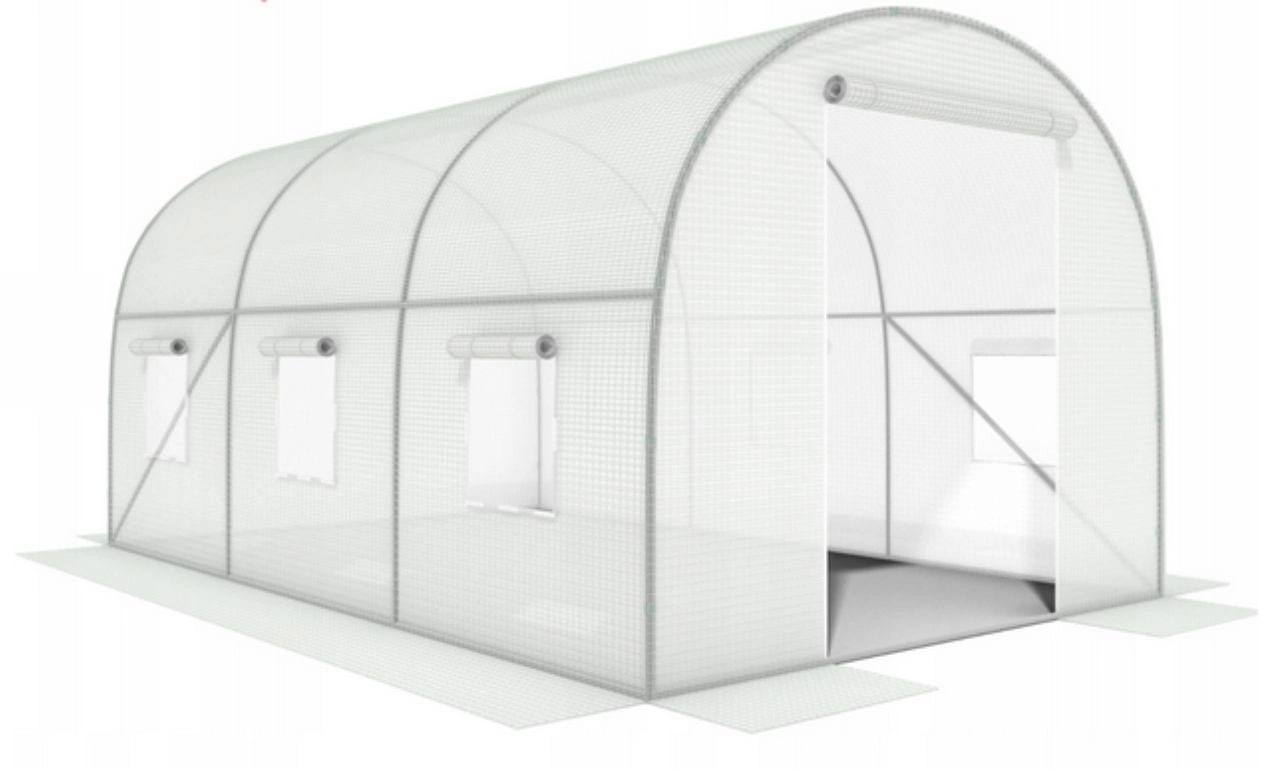 Sodo šiltnamio konstrukcija 3x2x2 m