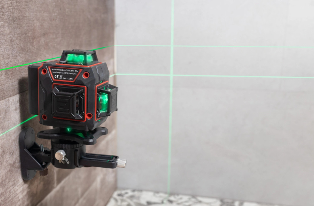 Bauerkraft lazerinis nivelyras 4d 360°