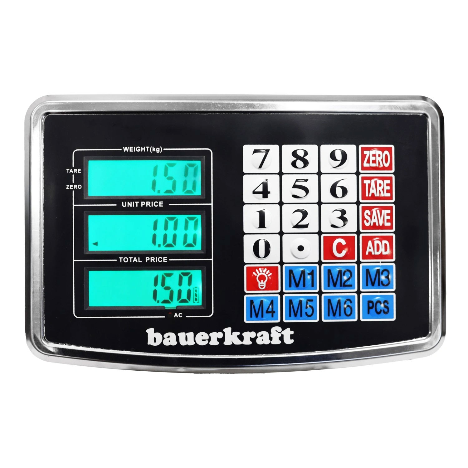 Elektroninės Sandėlio Svarstyklės su LCD Ekranu