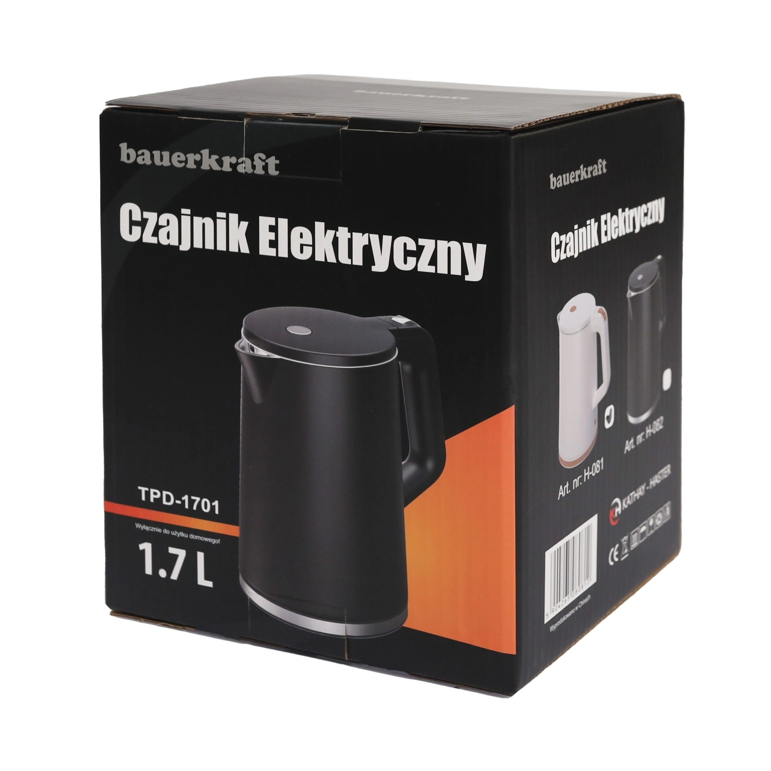 Elektrinis virdulys 1500w 1.7l su besisukančiu pagrindu