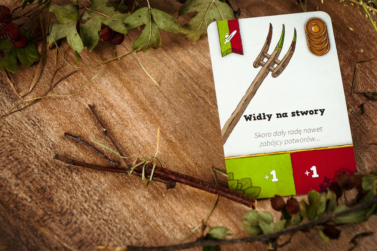 Trefl kortų žaidimas būtybės iš oboros
