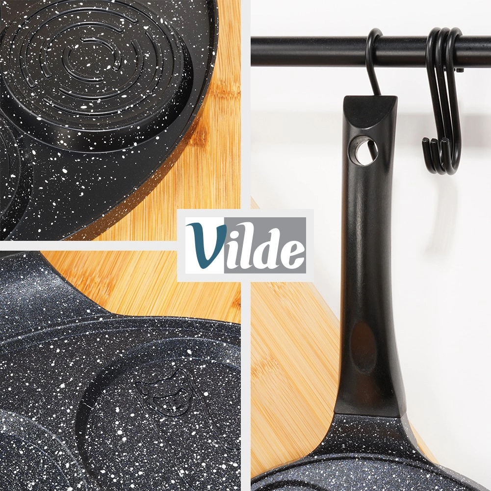 Blynų keptuvė vilde basic line 7 angų, 26 cm