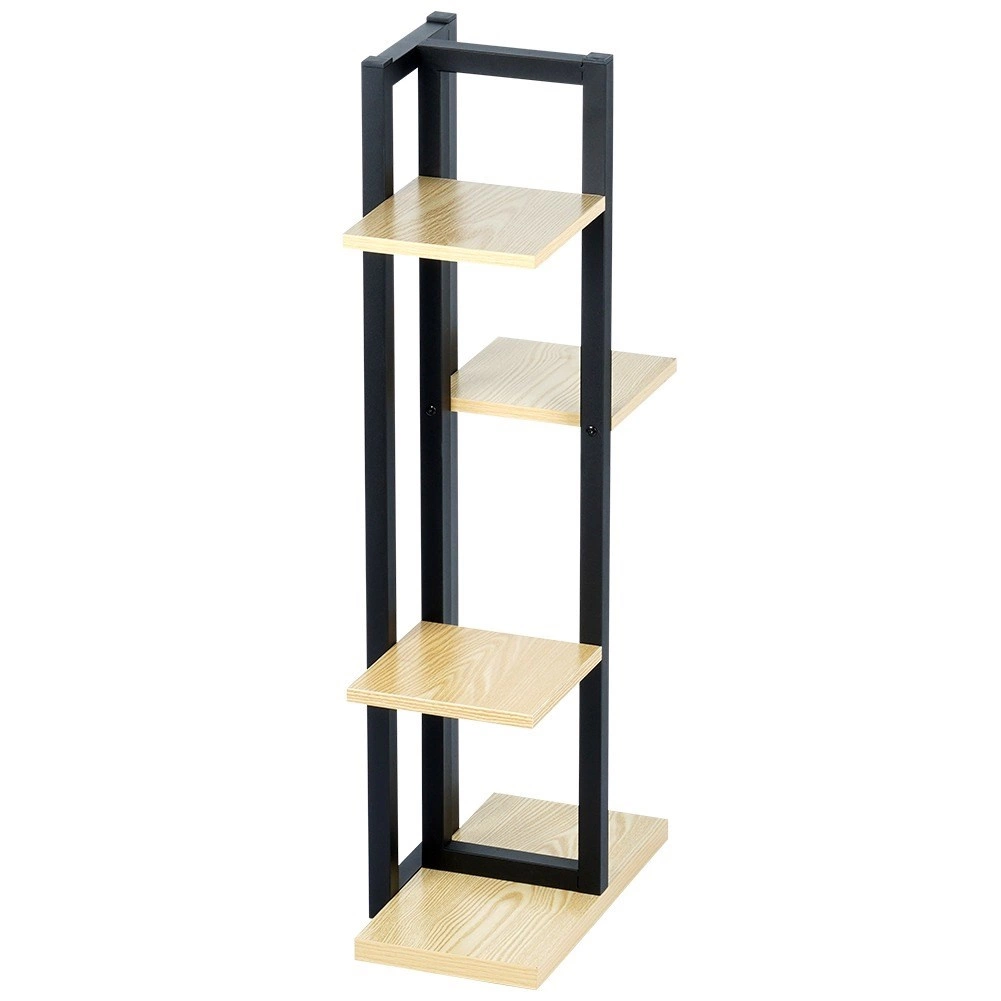 Gėlių stovas vilde 93 cm, juodas, 4 lygiai
