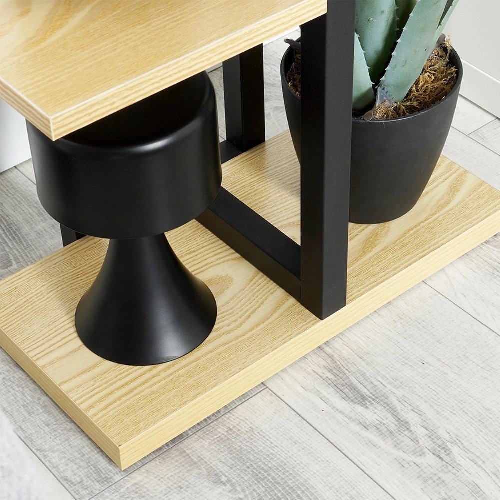 Gėlių stovas vilde 93 cm, juodas, 4 lygiai