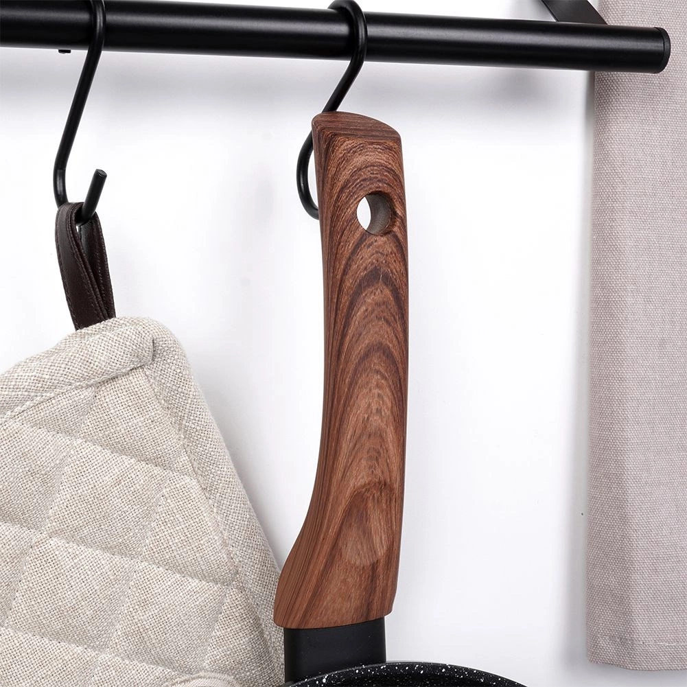 Blynų keptuvė vilde black&wood 26 cm