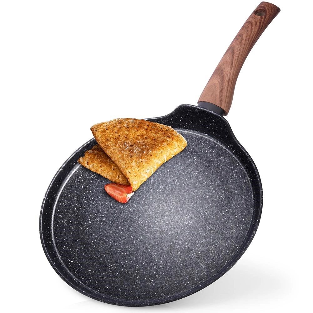 Blynų keptuvė vilde black&wood 26 cm