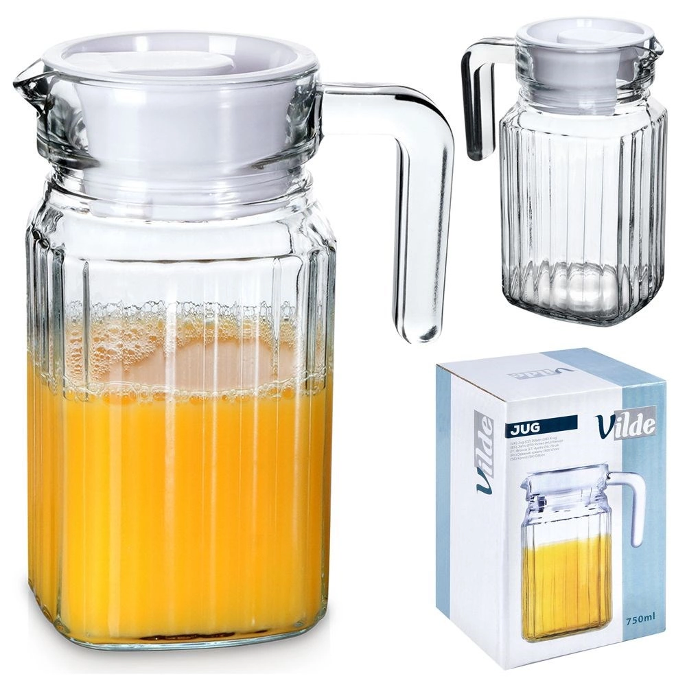Stiklinis ąsotis vilde 650 ml