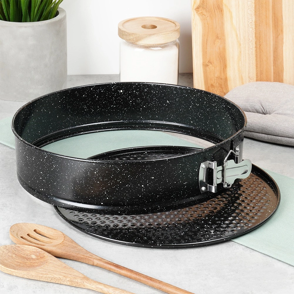 Apvali granitinė tortų kepimo forma vilde 28 cm