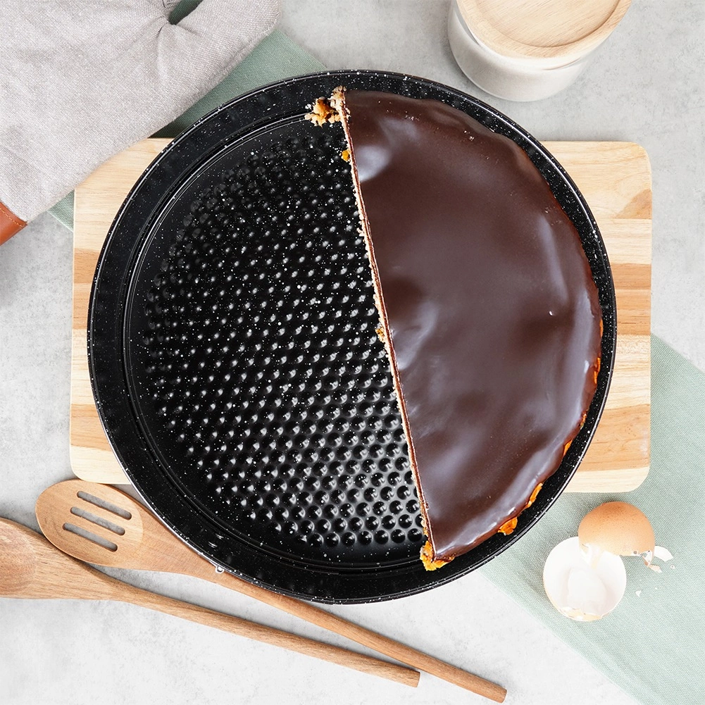 Apvali granitinė tortų kepimo forma vilde 28 cm