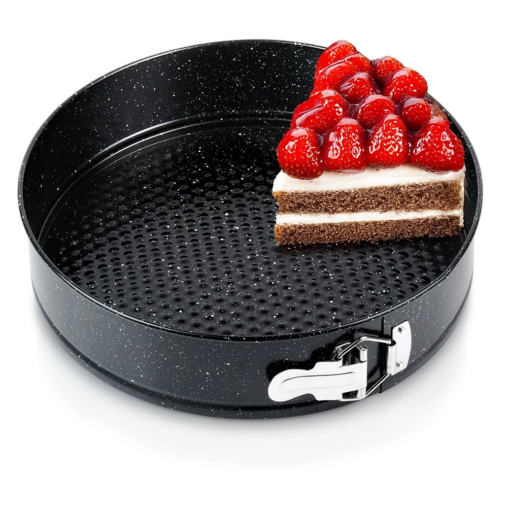 Apvali granitinė tortų kepimo forma vilde 28 cm