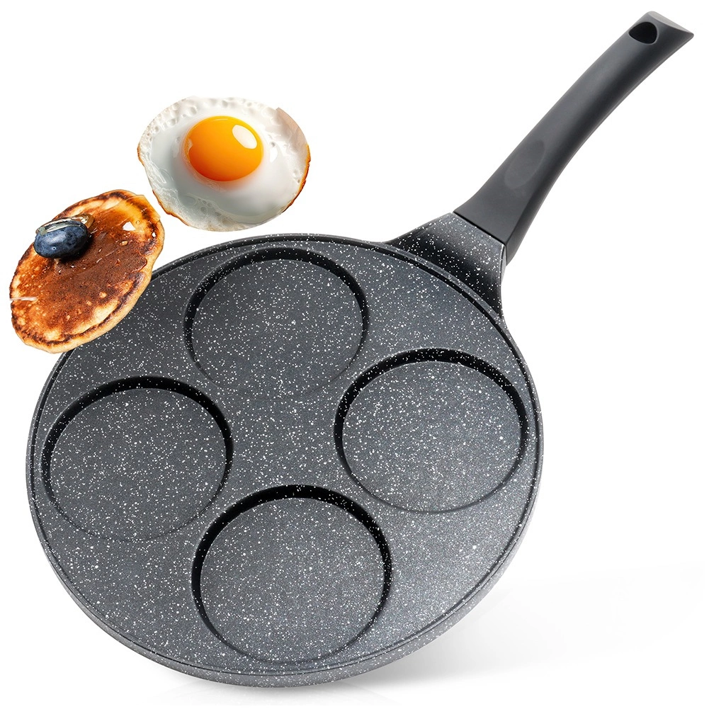 Kiaušinių ir blynų keptuvė vilde black line 26 cm