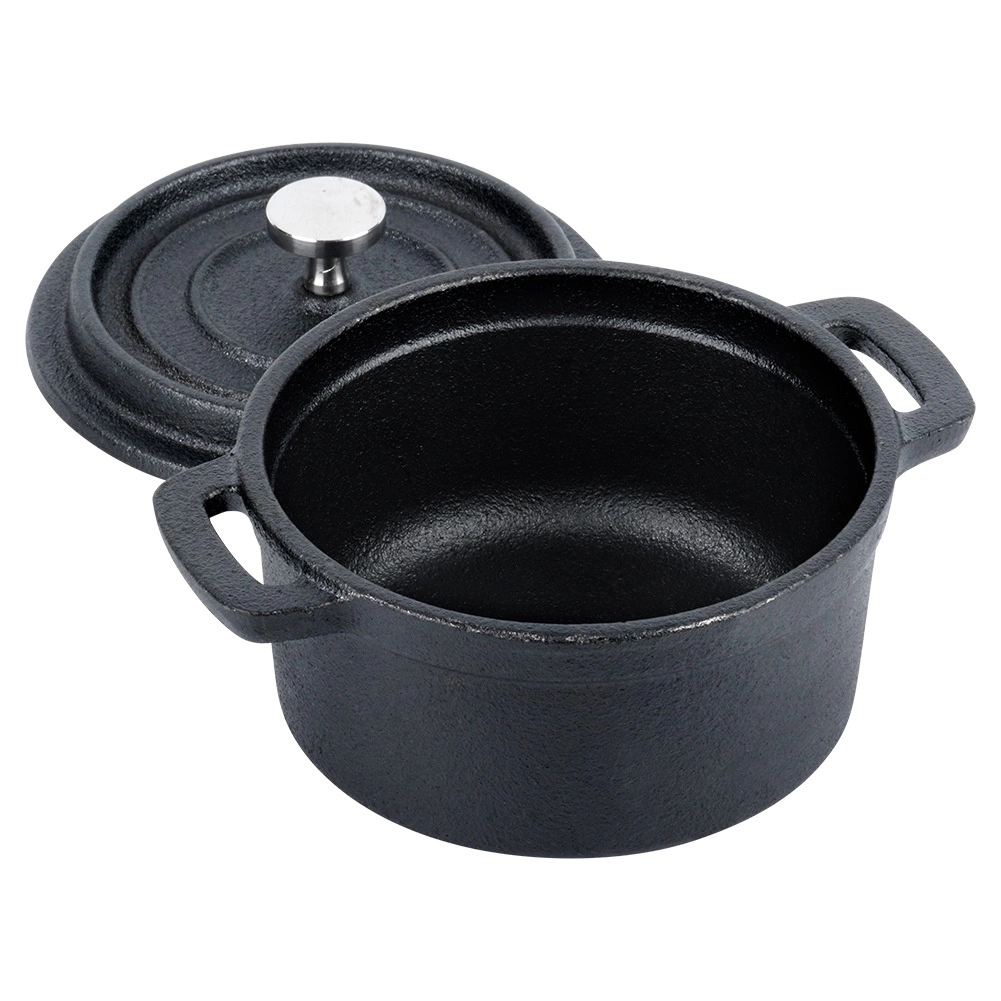 Ketaus puodas su dangčiu vilde 10 cm, 250 ml
