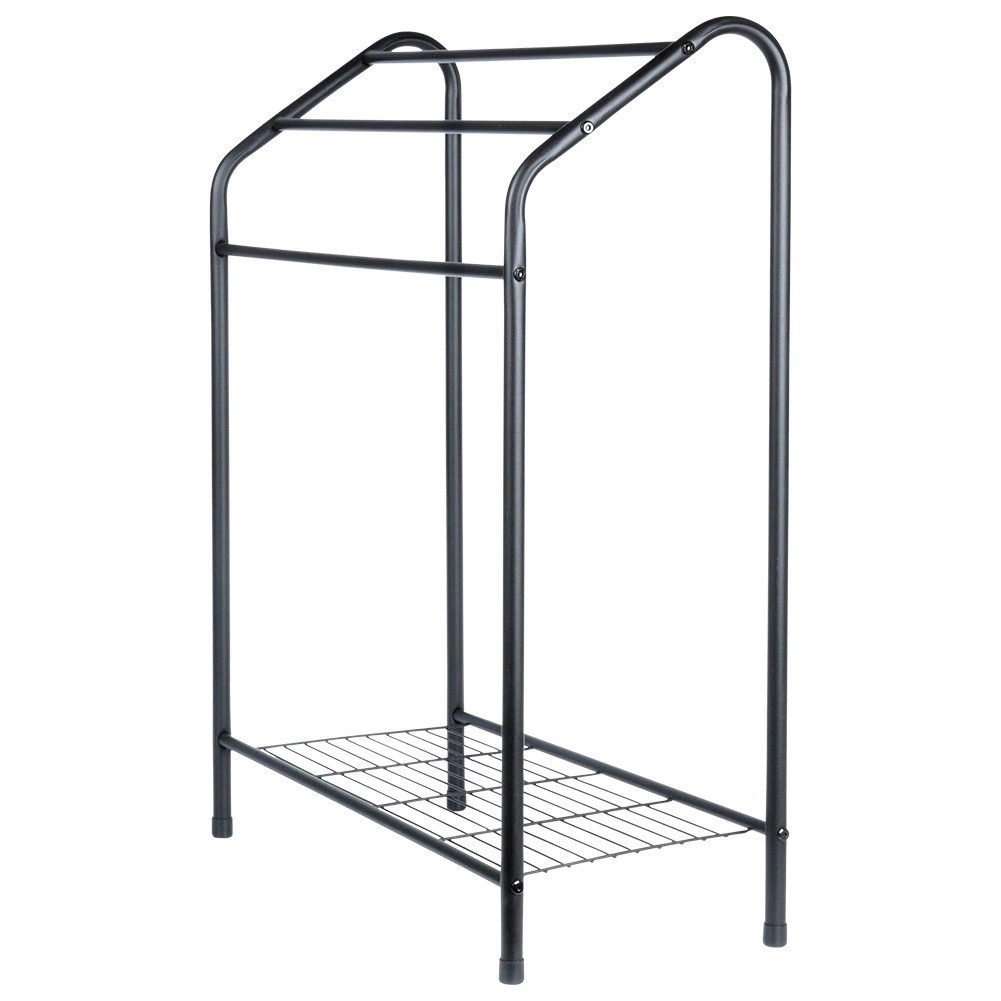 Rankšluosčių kabykla vilde su lentyna, metalinis, 60x28x82,5 cm