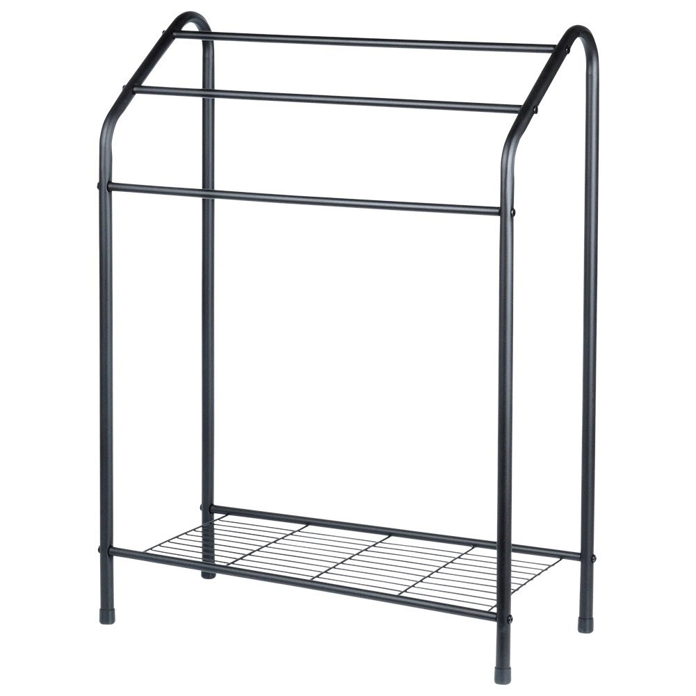Rankšluosčių kabykla vilde su lentyna, metalinis, 60x28x82,5 cm