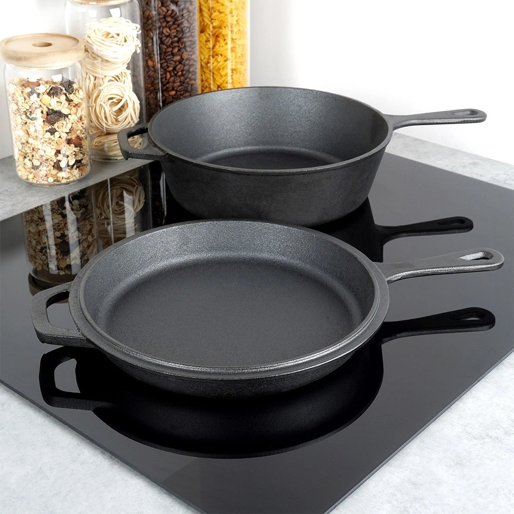Geležies puodo ir keptuvės rinkinys vilde cast line 24 cm / 3,5 l