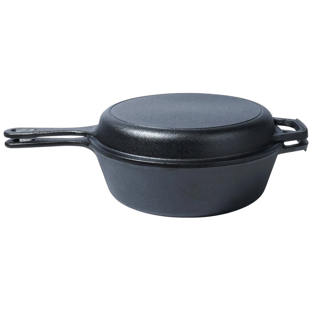 Geležies puodo ir keptuvės rinkinys vilde cast line 24 cm / 3,5 l 2