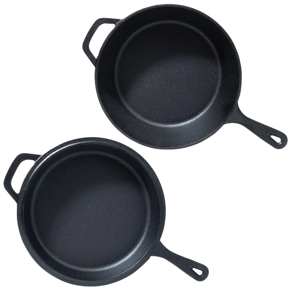Geležies puodo ir keptuvės rinkinys vilde cast line 24 cm / 3,5 l