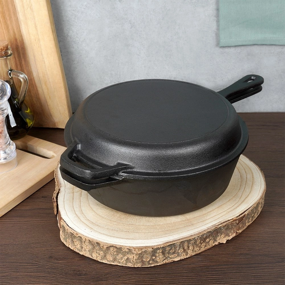 Geležies puodo ir keptuvės rinkinys vilde cast line 24 cm / 3,5 l